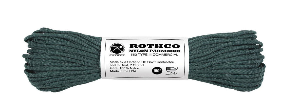 Rothco 550 lb Type III Nylon Paracord