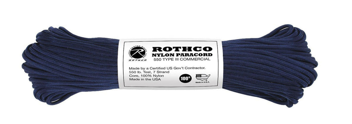 Rothco 550 lb Type III Nylon Paracord