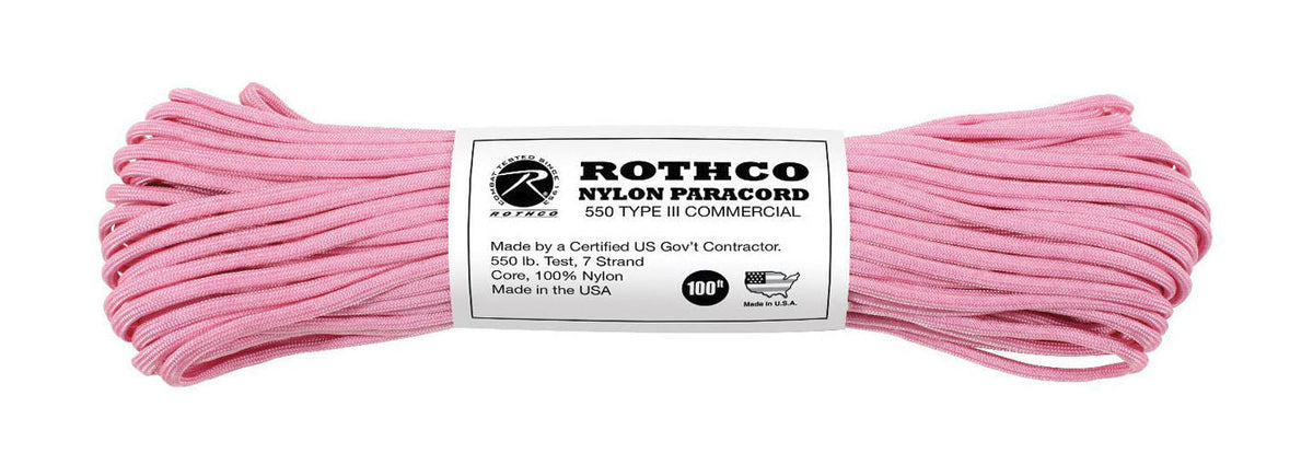 Rothco 550 lb Type III Nylon Paracord