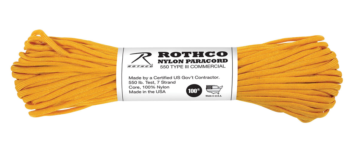 Rothco 550 lb Type III Nylon Paracord