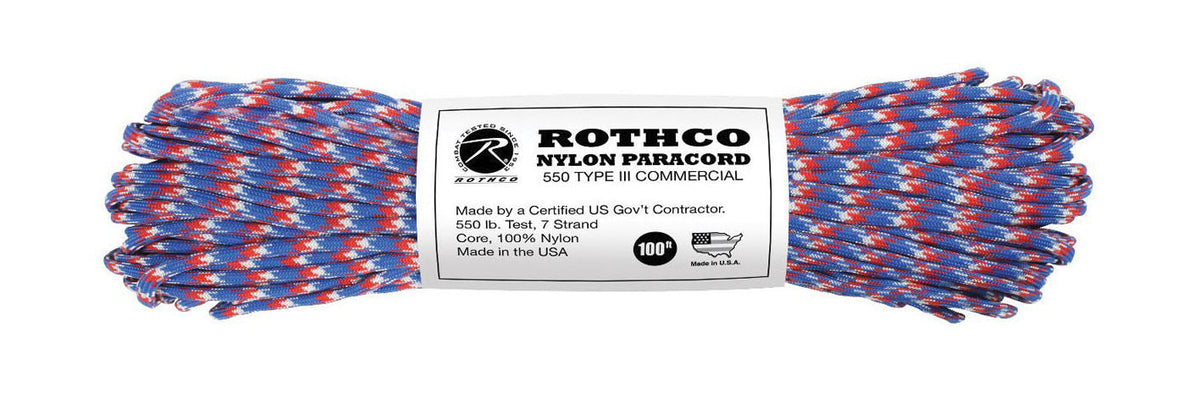 Rothco 550 lb Type III Nylon Paracord