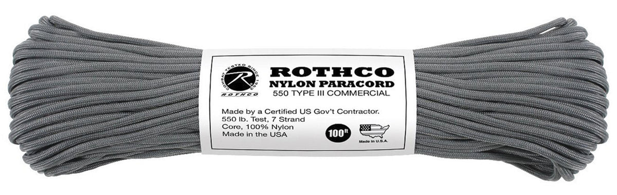 Rothco 550 lb Type III Nylon Paracord