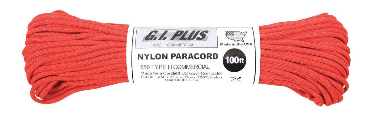 Rothco 550 lb Type III Nylon Paracord