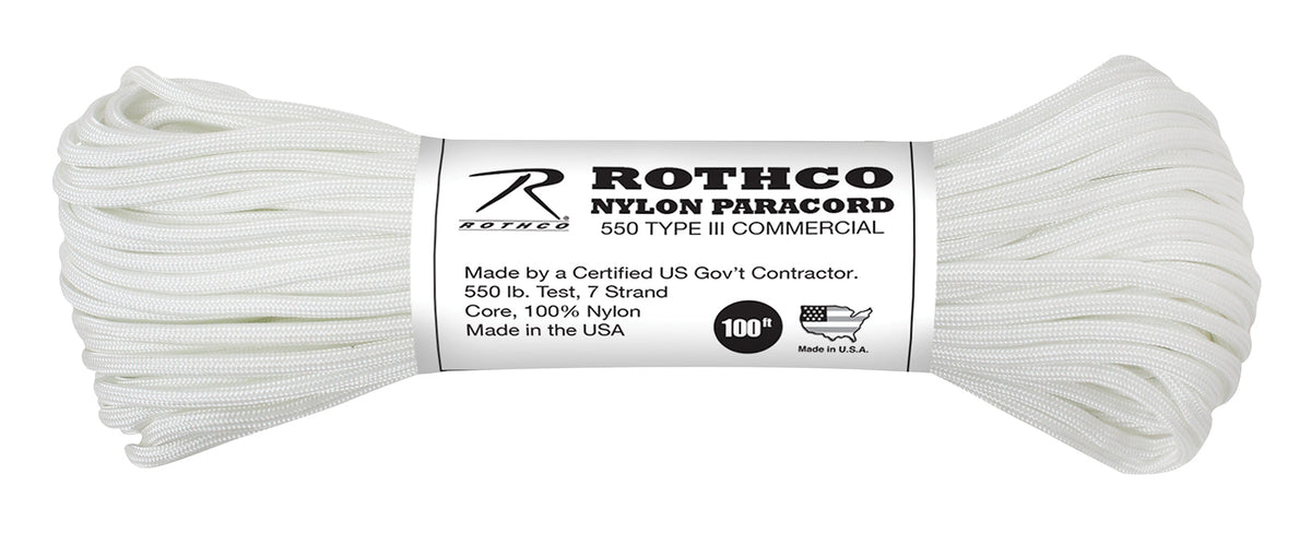 Rothco 550 lb Type III Nylon Paracord