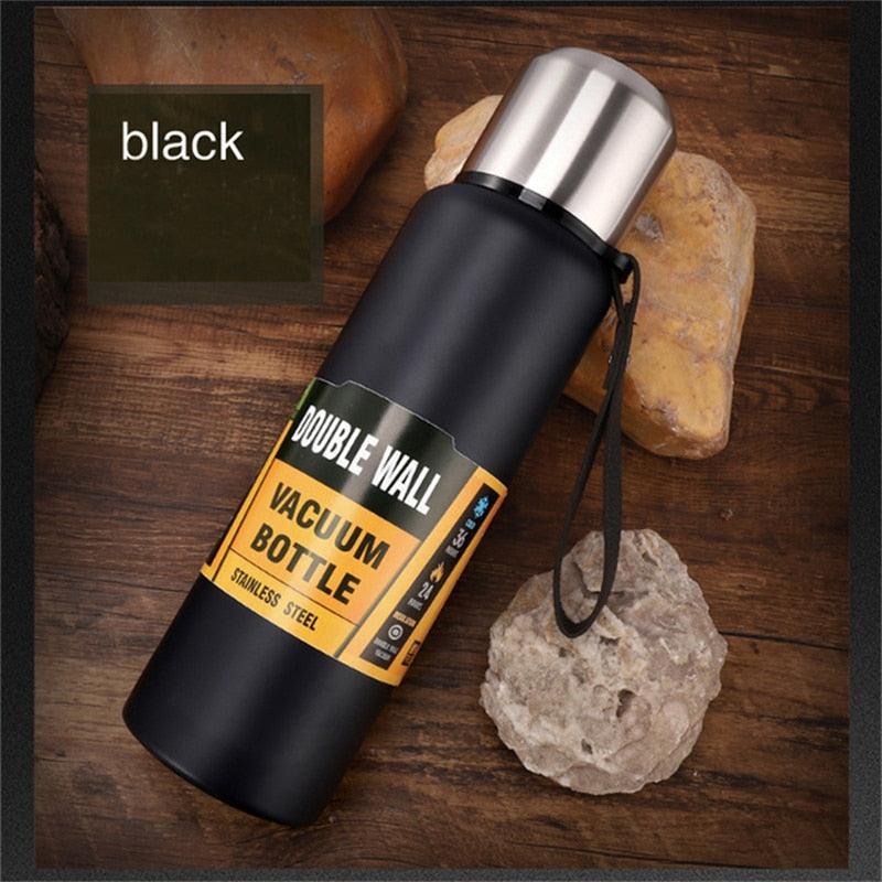 1.5L Insulated Stainless Steel Water Bottle — Wide Mouth