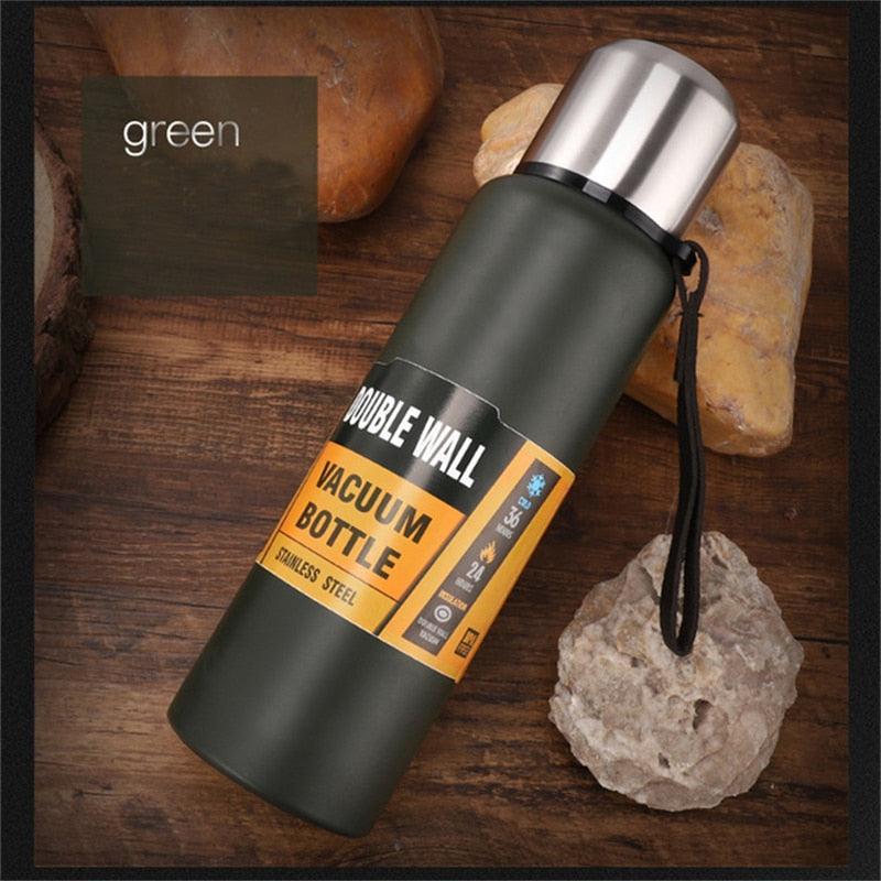 1.5L Insulated Stainless Steel Water Bottle — Wide Mouth
