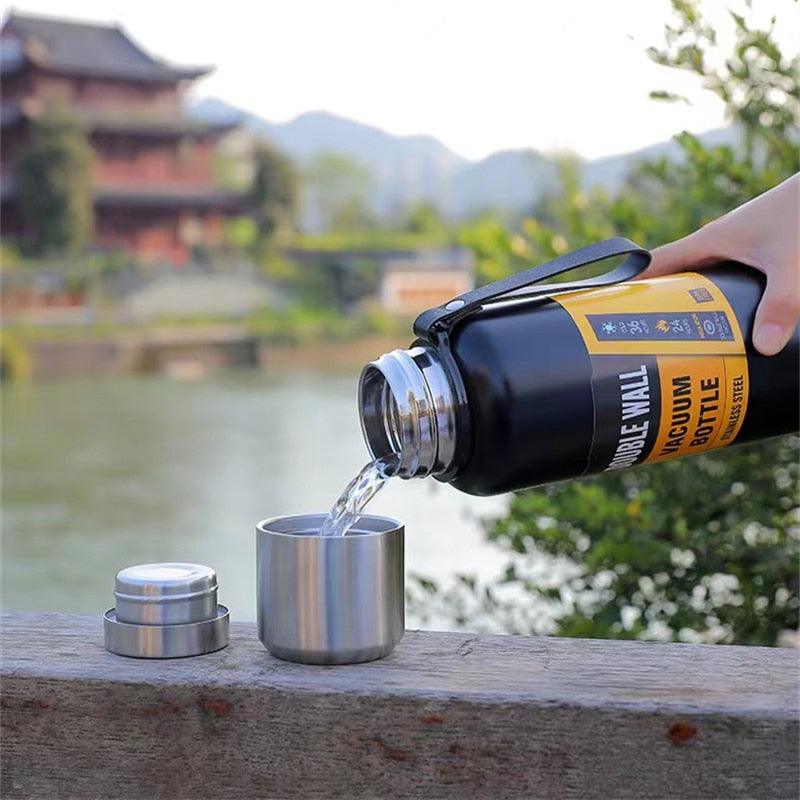 1.5L Insulated Stainless Steel Water Bottle — Wide Mouth
