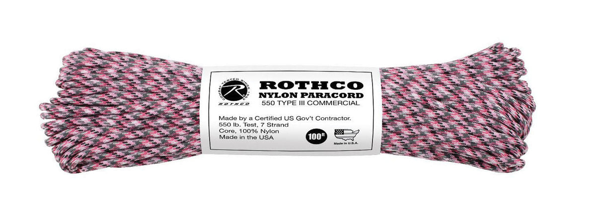 Rothco 550 lb Type III Nylon Paracord