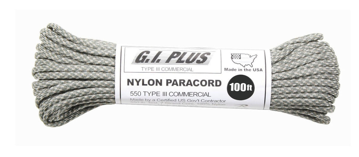 Rothco 550 lb Type III Nylon Paracord