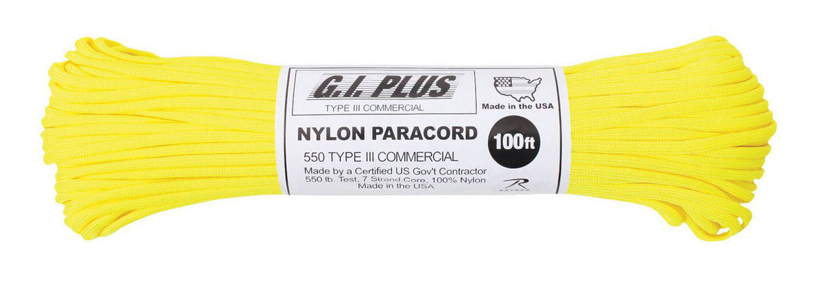 Rothco 550 lb Type III Nylon Paracord
