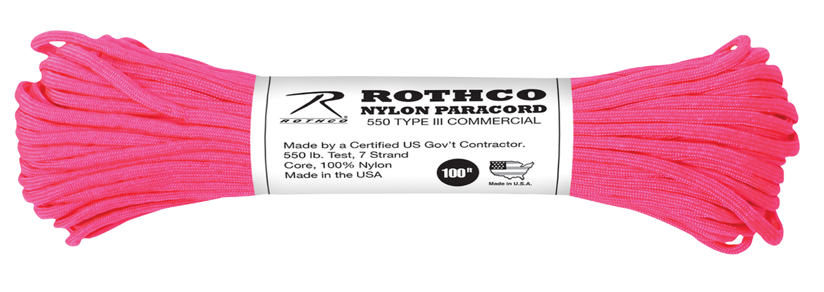 Rothco 550 lb Type III Nylon Paracord