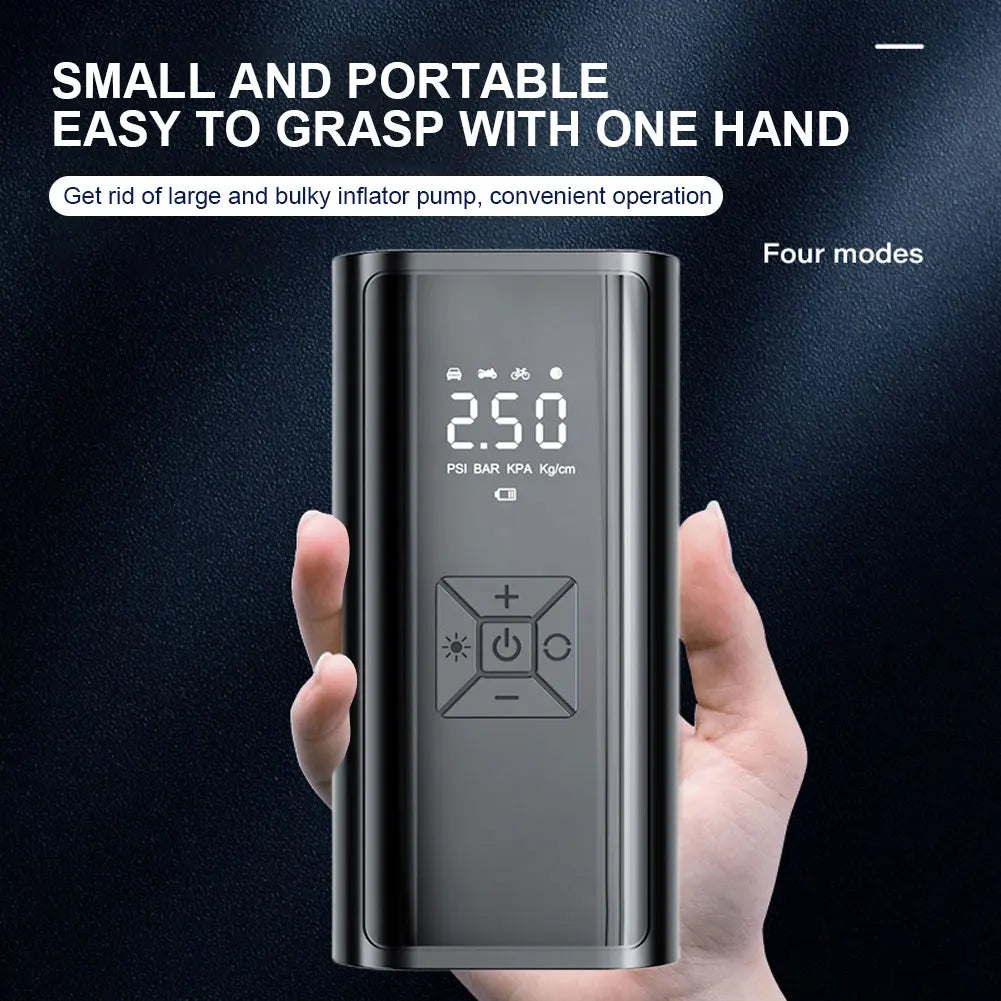 6000mAh cordless tire inflator