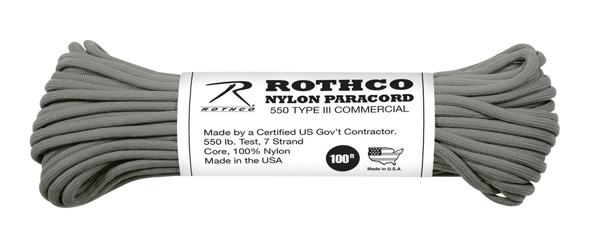 Rothco 550 lb Type III Nylon Paracord