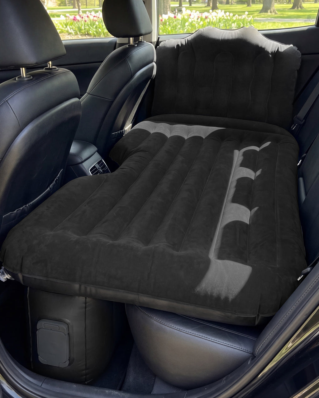 Umbrauto Cordless Back Seat Car Air Mattress with Built-in Pump