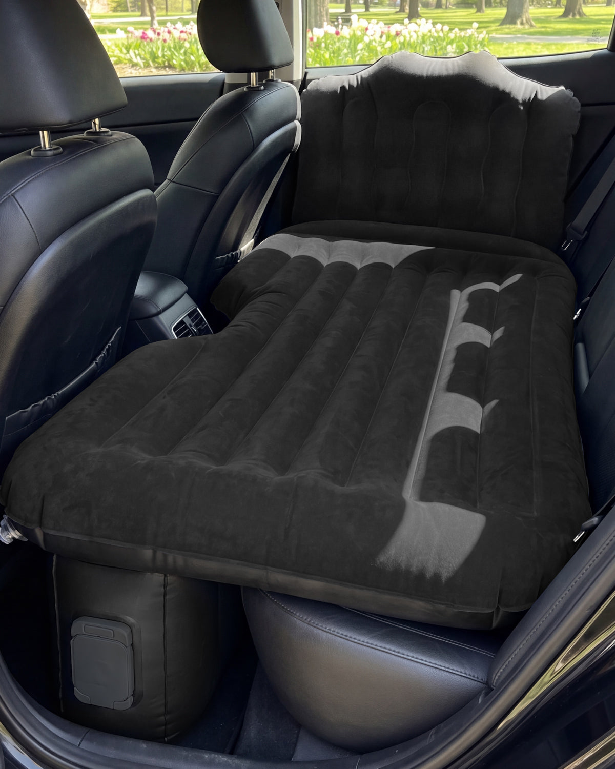 Umbrauto Cordless Back Seat Car Air Mattress with Built-in Pump