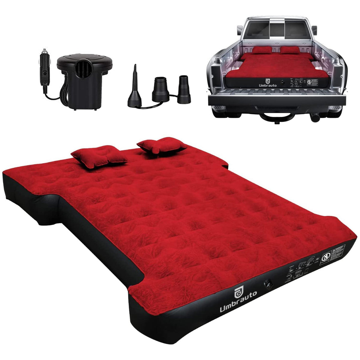 Umbrauto 5.5-5.8 FT Full Size Truck Bed Air Mattress 1.0,Multiple Colors