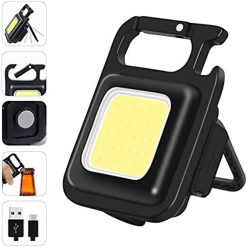 Powertac SOL rechargeable LED keychain flashlight