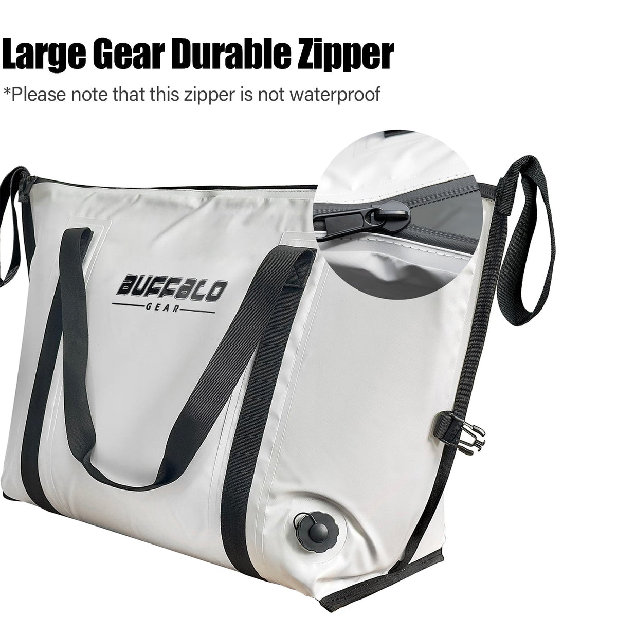Buffalo Gear 45QT Fish Cooler Bag with Flat Bottom