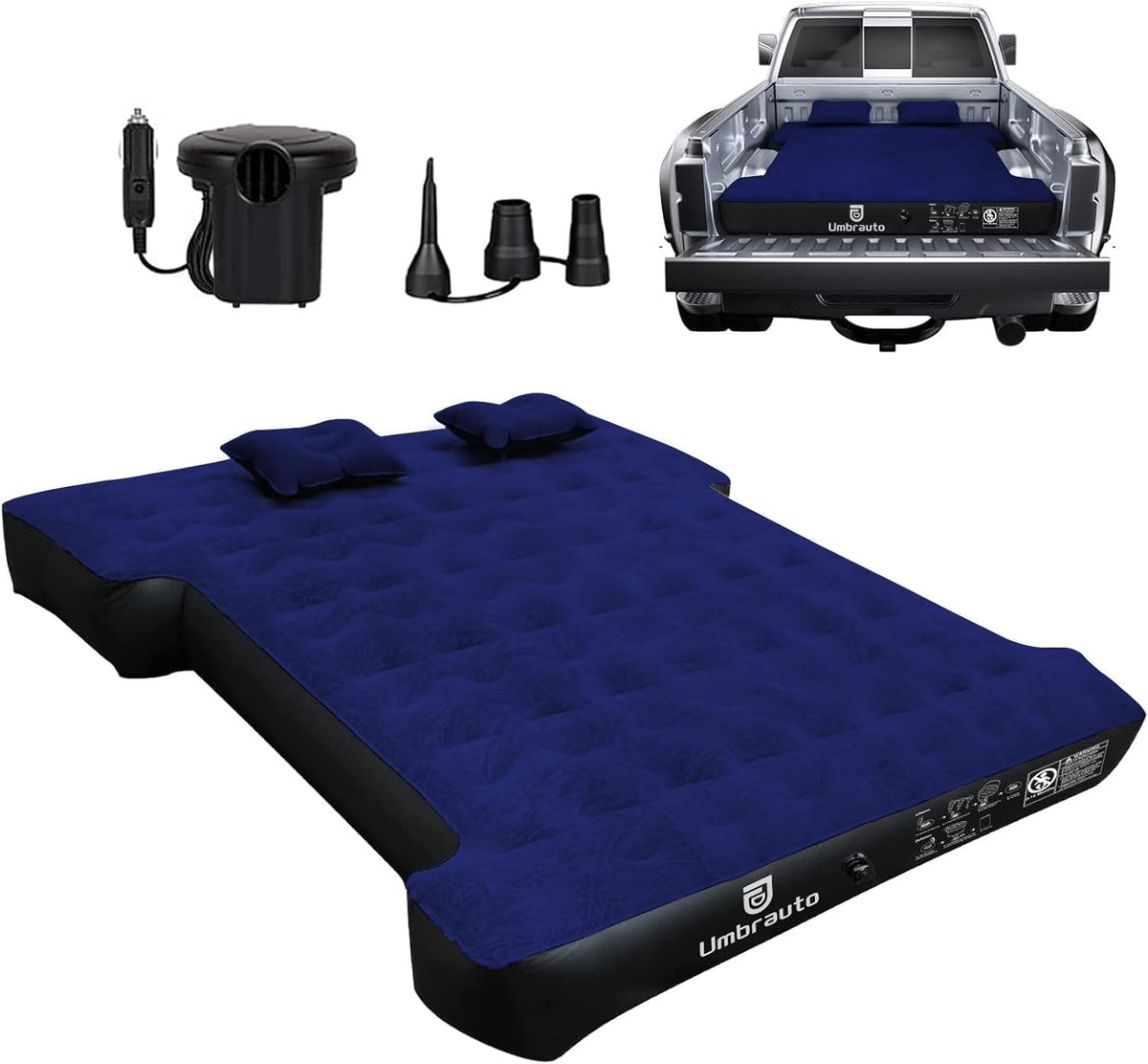 Umbrauto 5.5-5.8 FT Full Size Truck Bed Air Mattress 1.0,Multiple Colors
