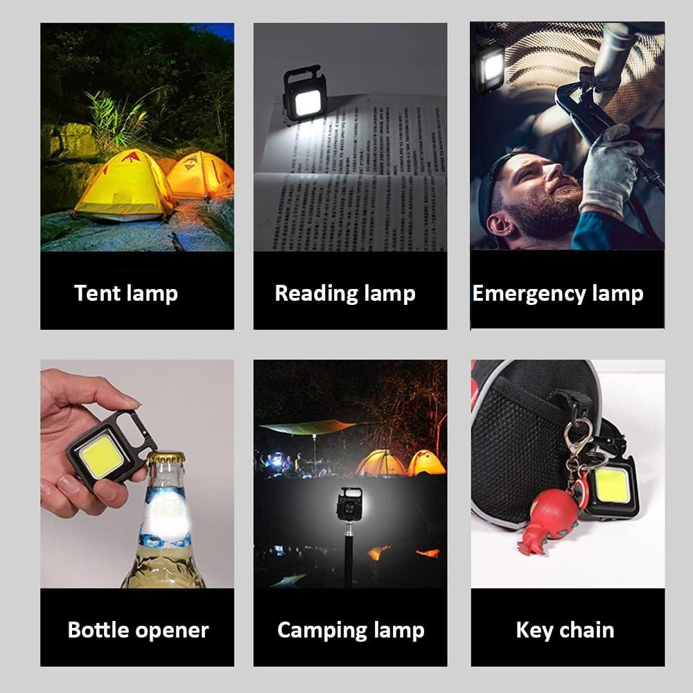 Powertac SOL rechargeable LED keychain flashlight