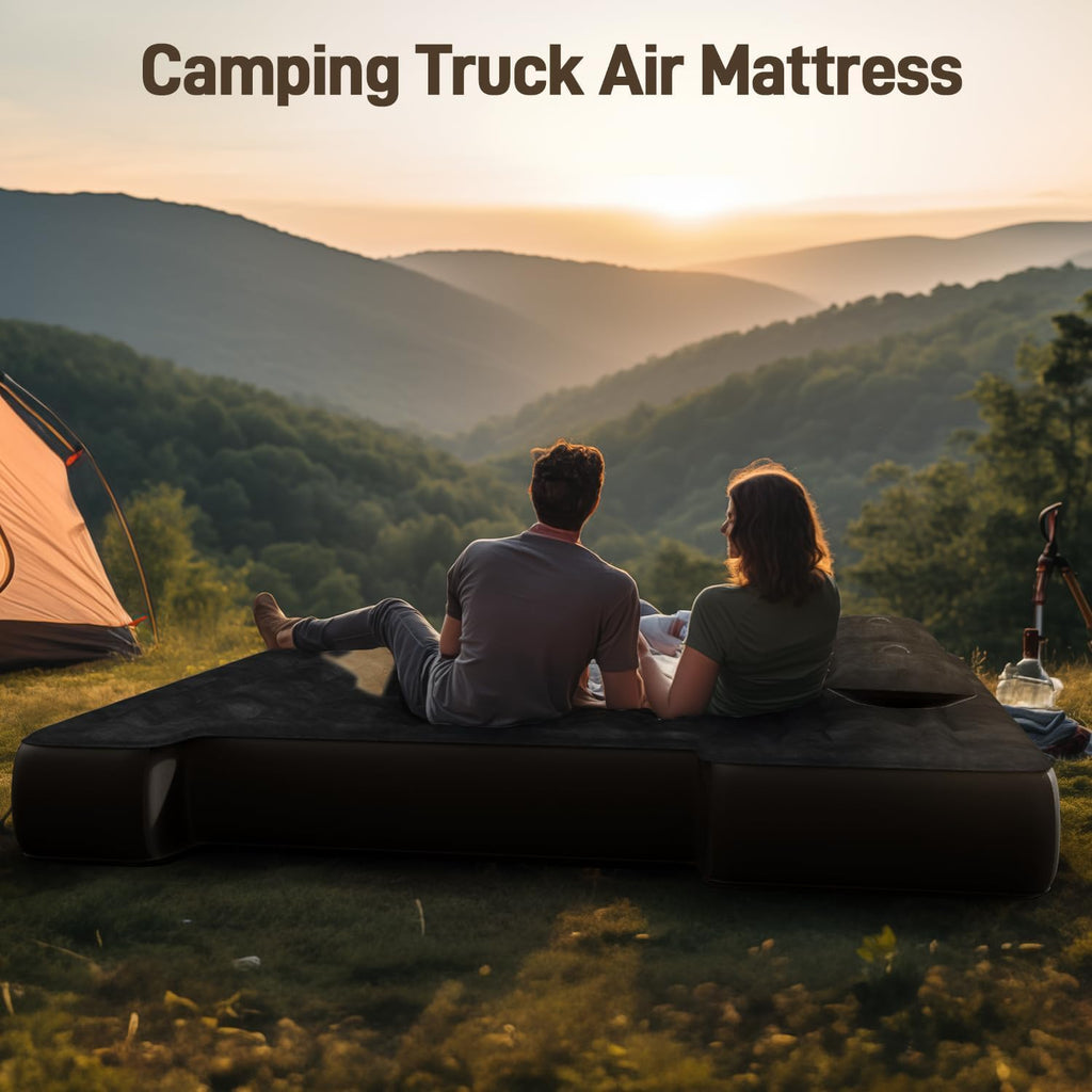Full-Size Truck Bed Air Mattress — Fits 5.5–5.8 ft Beds