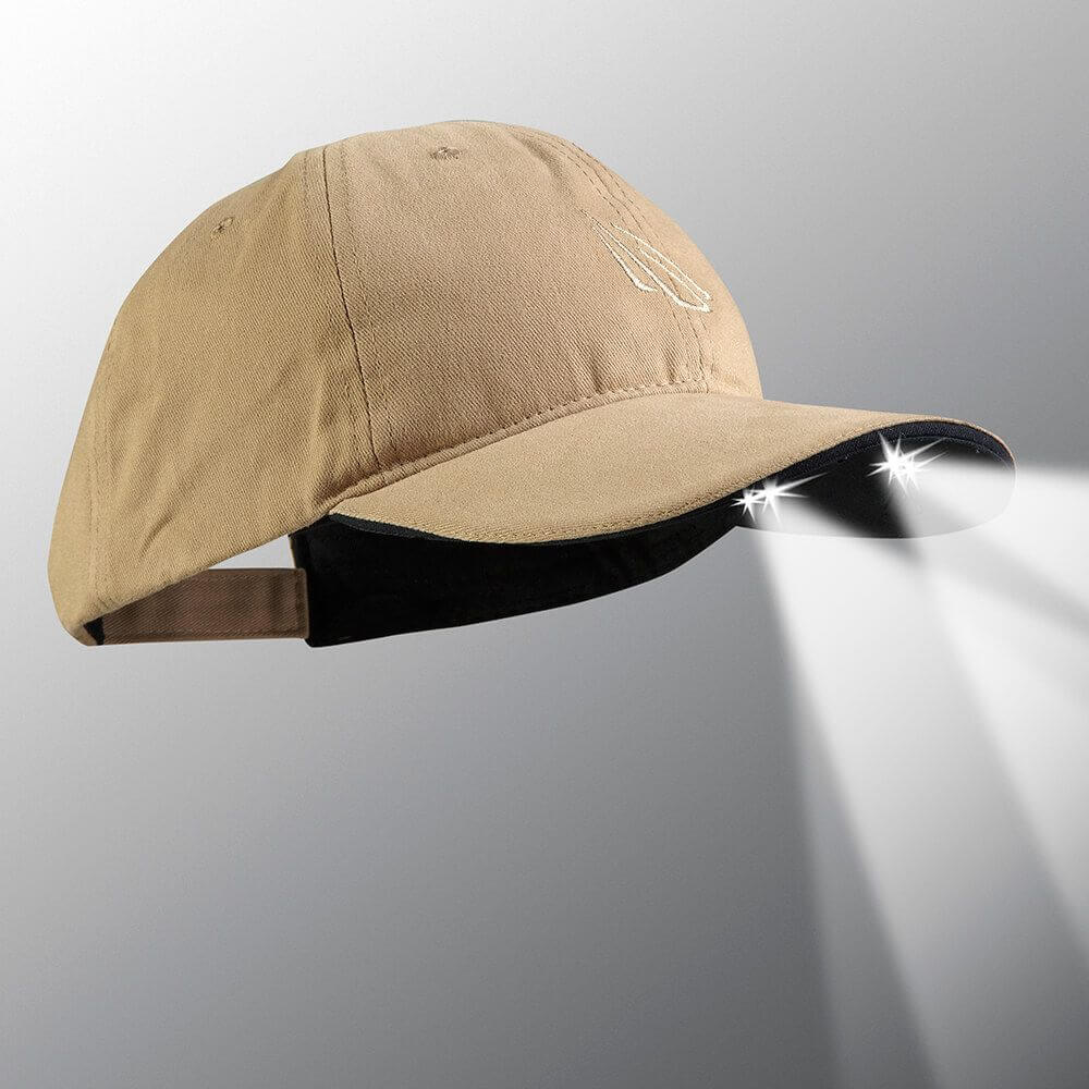 POWERCAP 25/75 cotton LED headlamp hat
