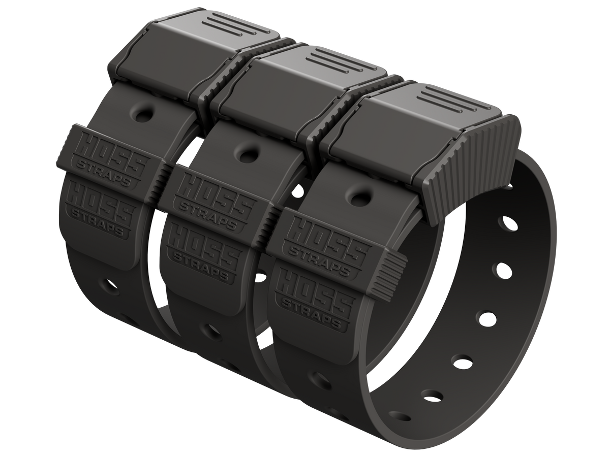 Hoss 12-Inch Stretch Gear Straps