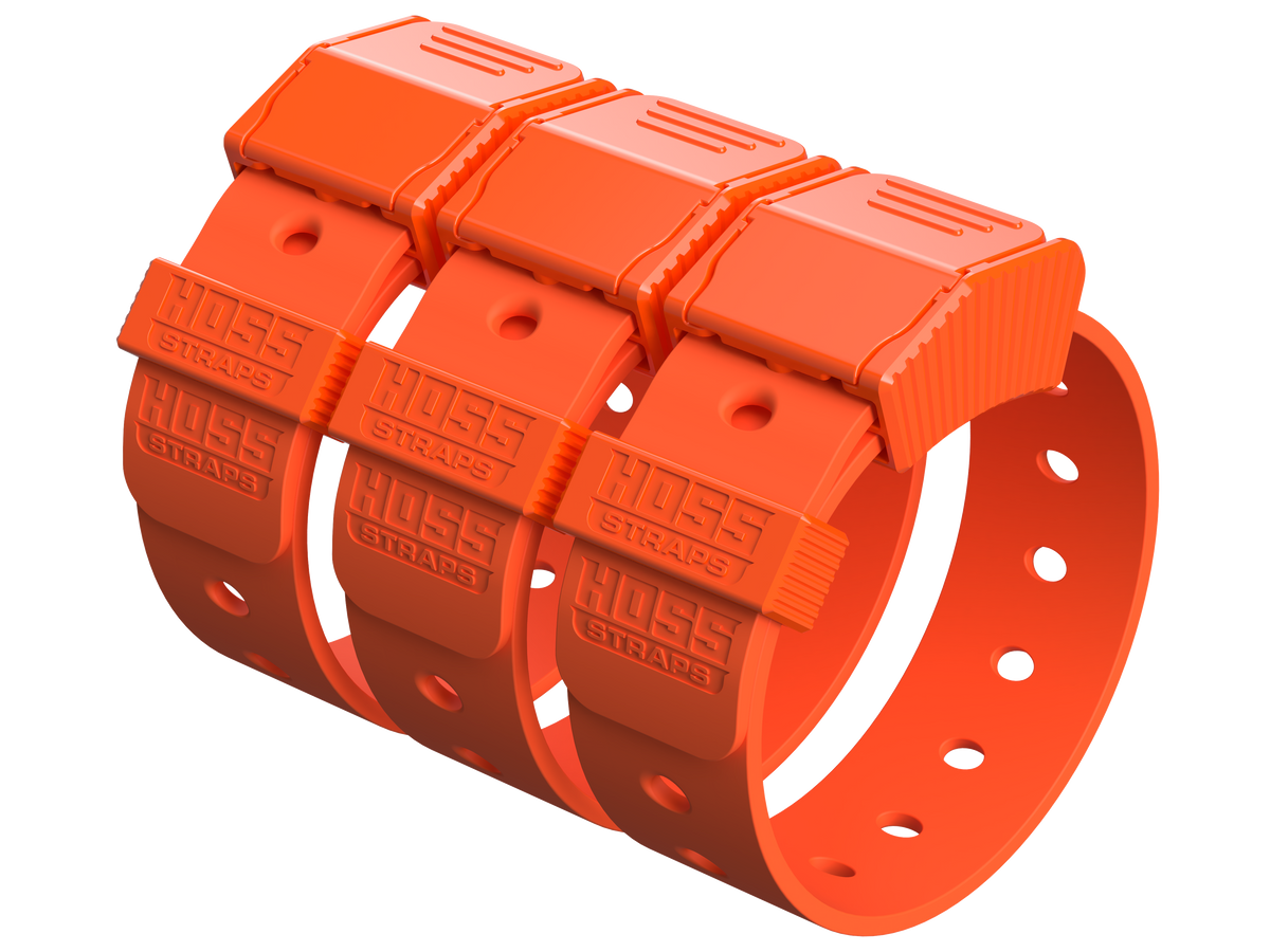 Hoss 12-Inch Stretch Gear Straps