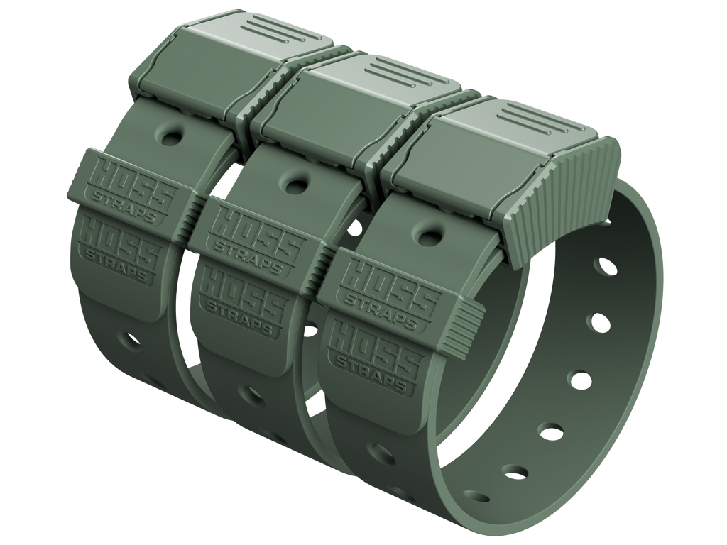 Hoss 12-Inch Stretch Gear Straps