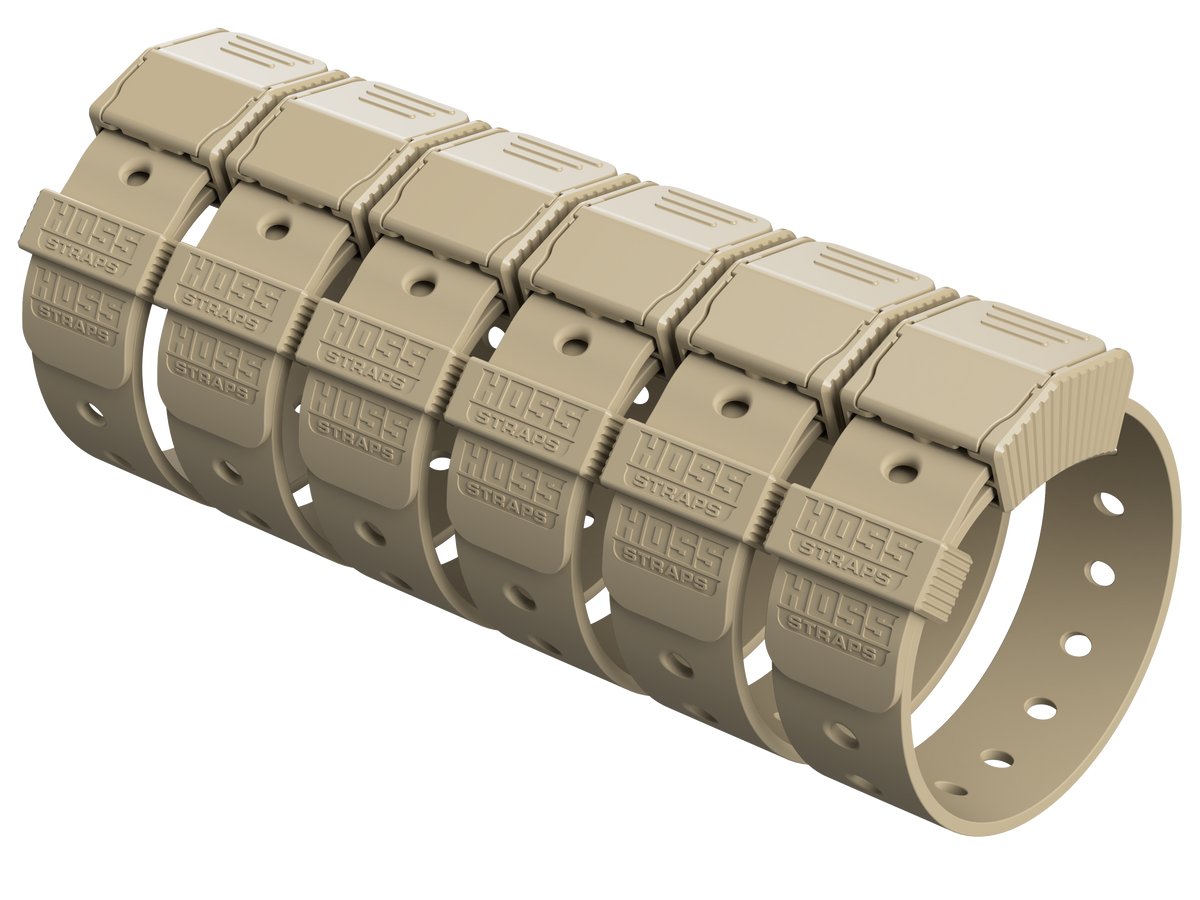 Hoss 12-Inch Stretch Gear Straps