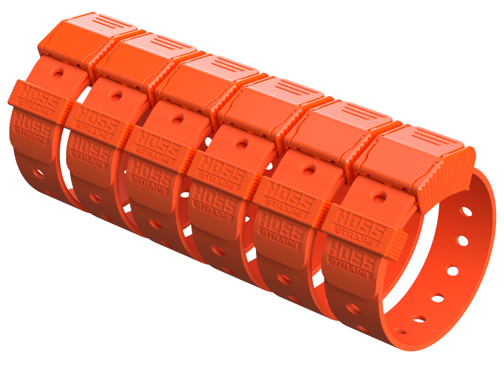 Hoss 12-Inch Stretch Gear Straps
