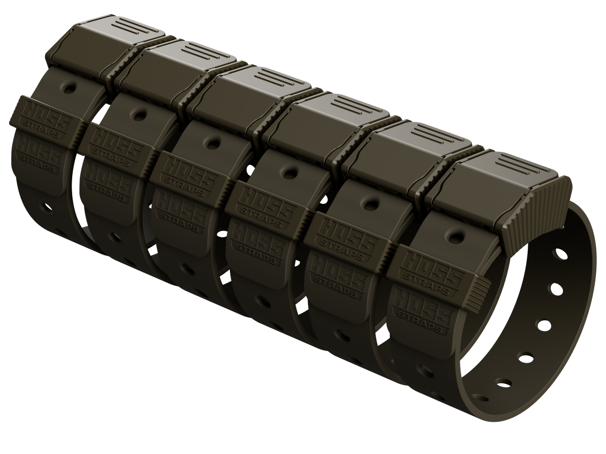 Hoss 12-Inch Stretch Gear Straps