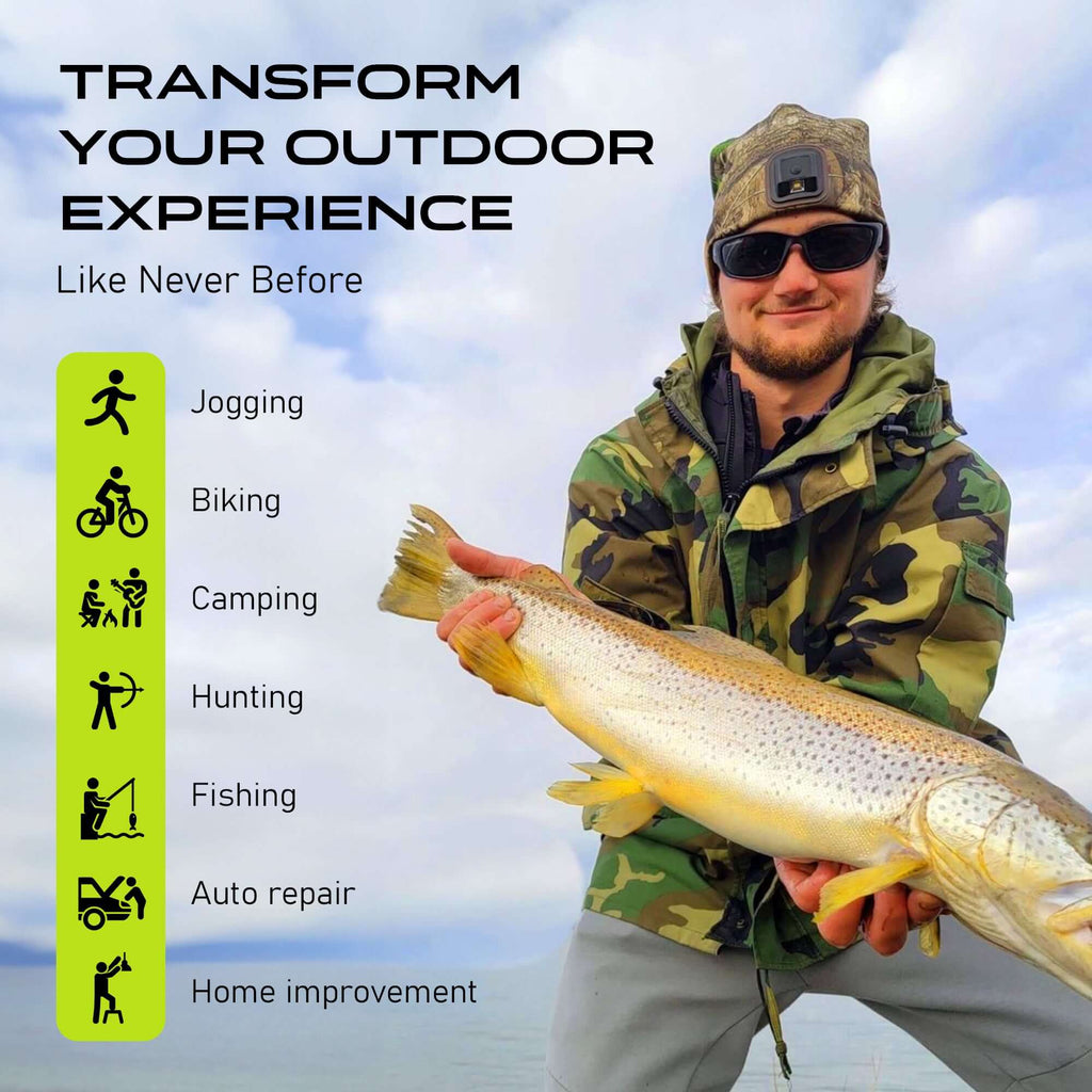 POWERCAP 3.0 rechargeable LED headlamp beanie