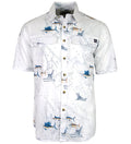Hook & Tackle Marine Charts UV Vented Fishing Shirt