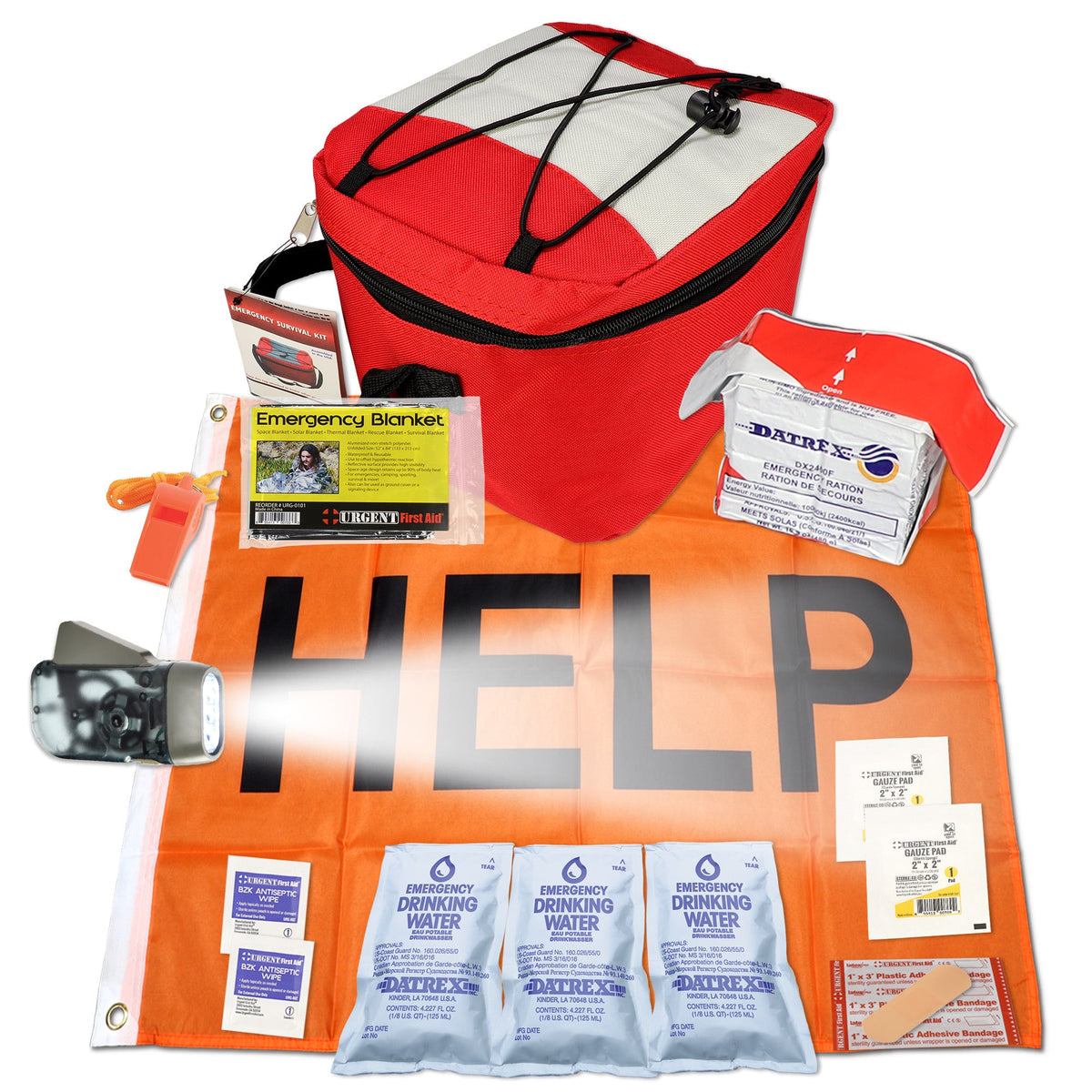 Quake Kits Emergency Commuter Kit car go bag