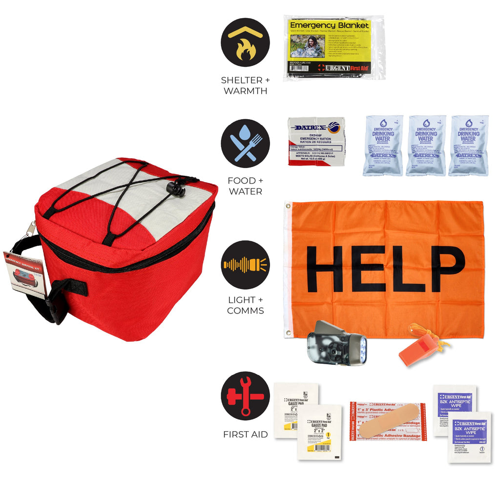 Quake Kits Emergency Commuter Kit — Go Bag For Your Car