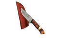 Damascus Steel Hunting and EDC Knife TD-700