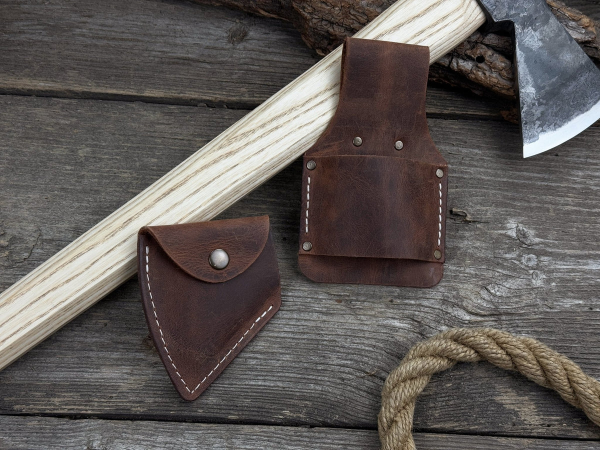 Sharky Forged Bushcraft Axe — 1.63 lb