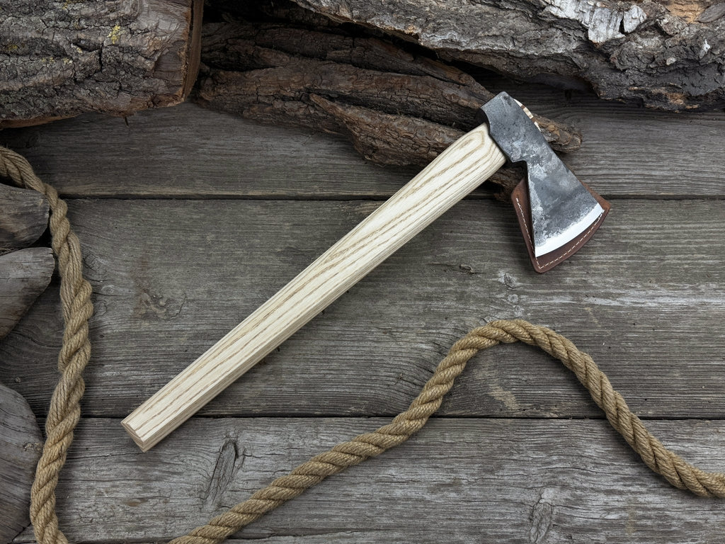 Sharky Forged Bushcraft Axe — 1.63 lb