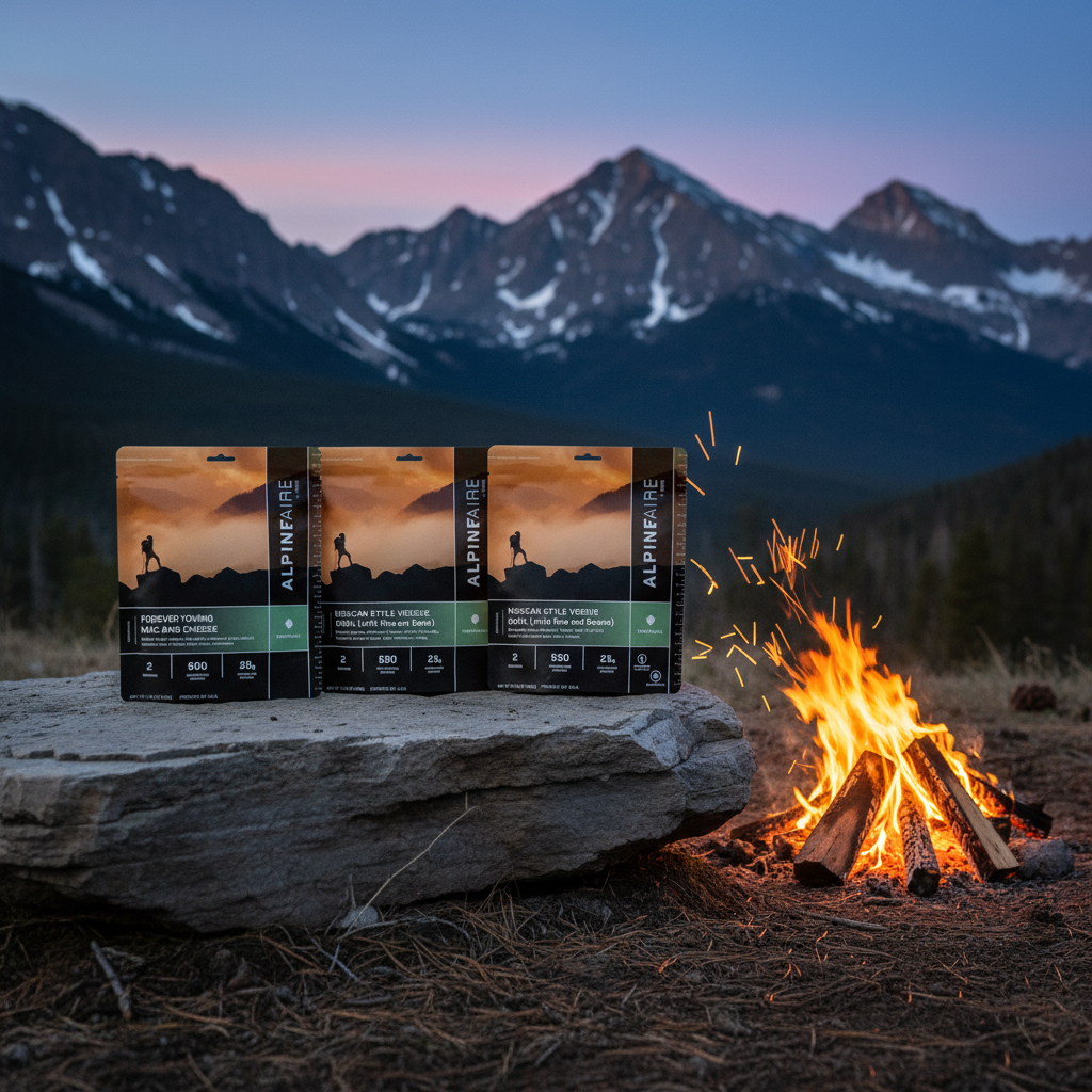 Campfire lifestyle shot