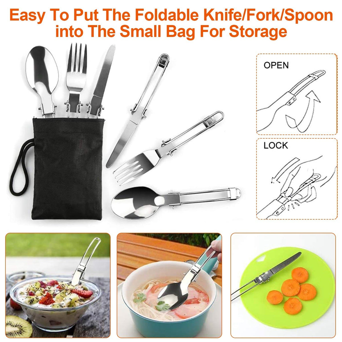 16-Piece Camp Cookware Set with Kettle, Bowls & Utensils