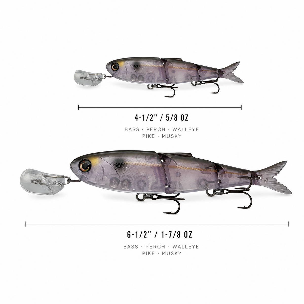 Headbanger Spitfire 6.5" Swimbait Fishing Lure