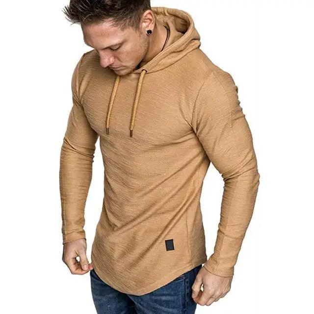 Men's Long Sleeve Hooded Performance Sweatshirt
