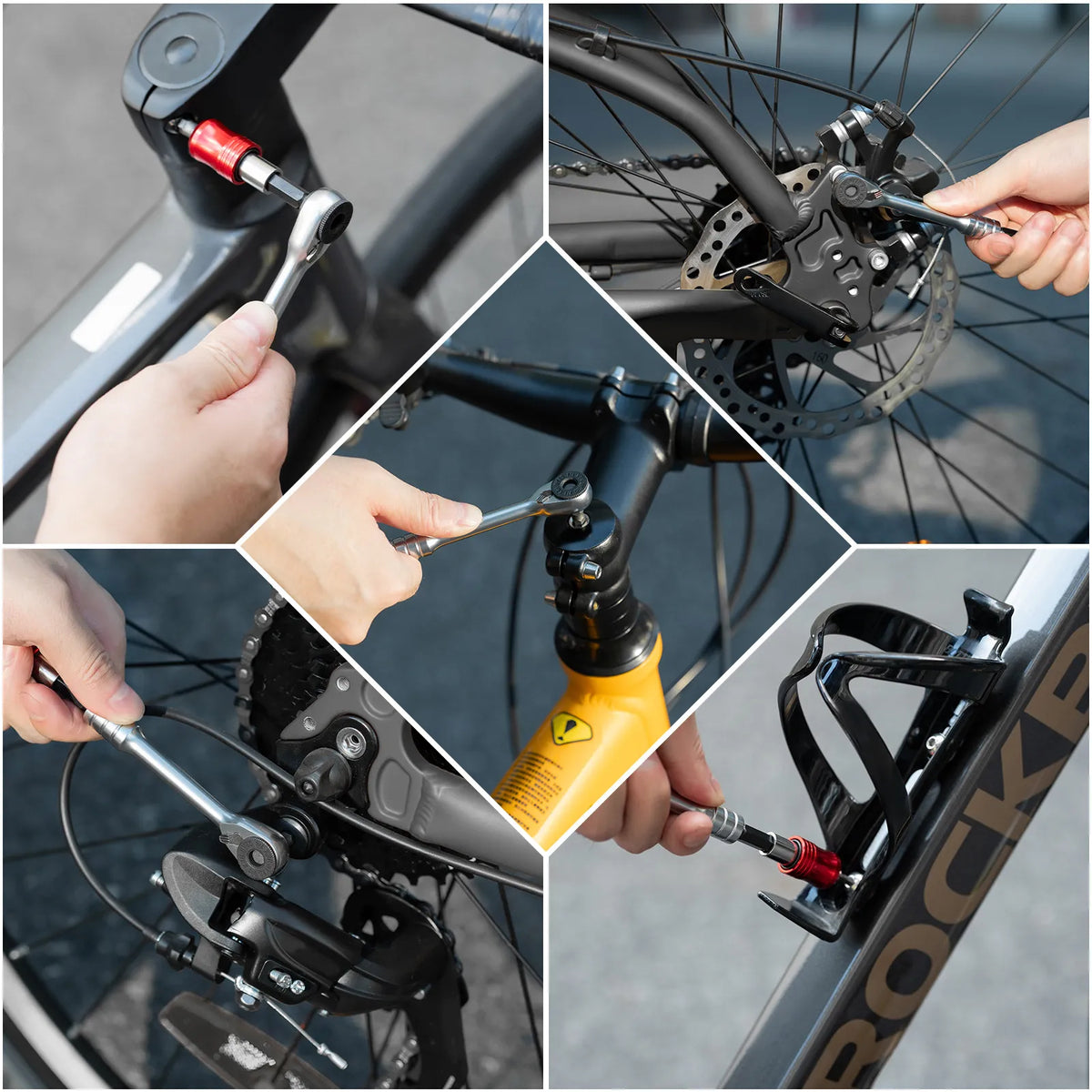ROCKBROS Foldable Ratchet Multi-Tool