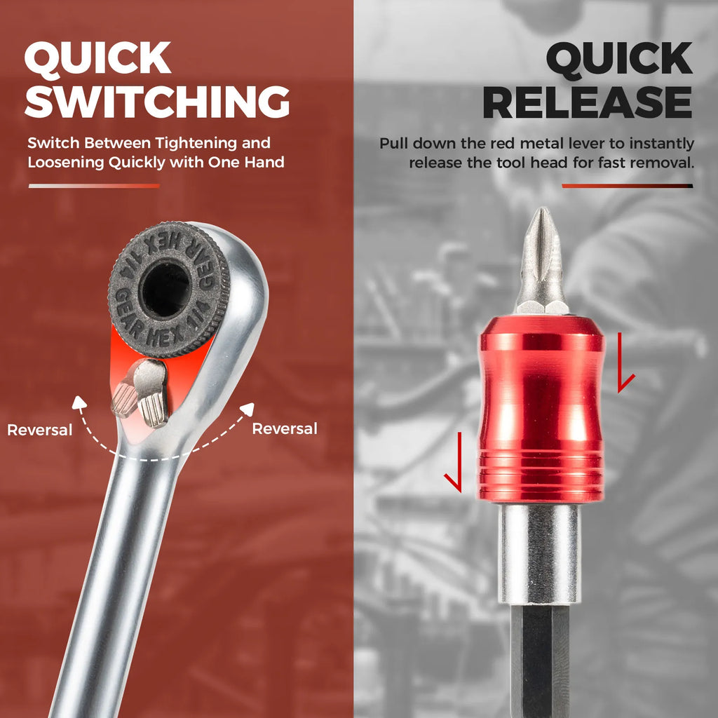 ROCKBROS Foldable Ratchet Multi-Tool