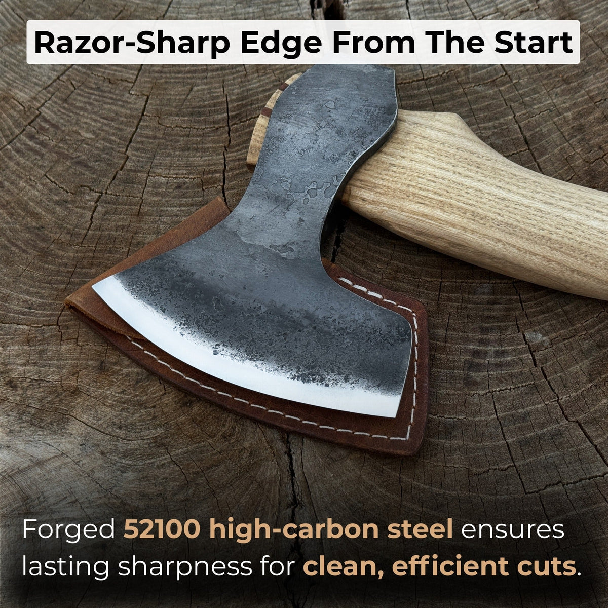 Sharky Forged Small Carving Axe — 1.19 lb