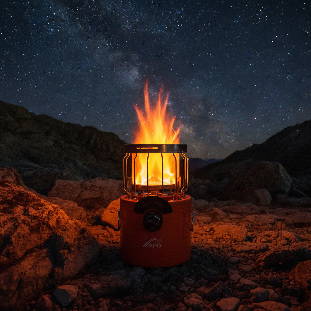 Starry night glow shot