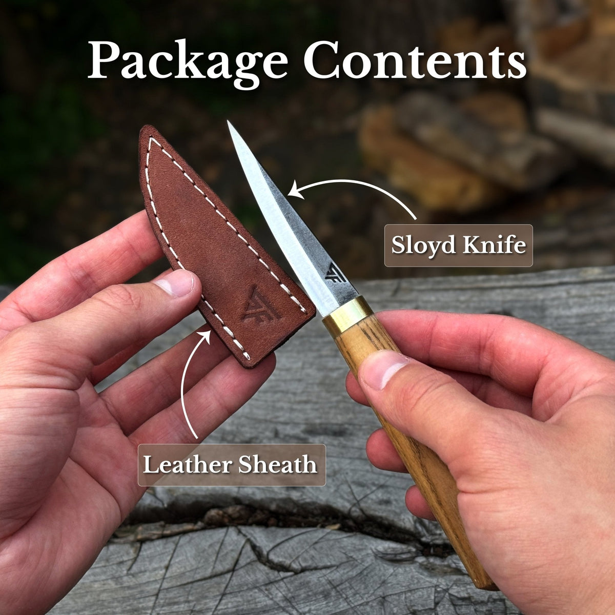 Sharky Forged Whittling Sloyd Knife — 2.95"