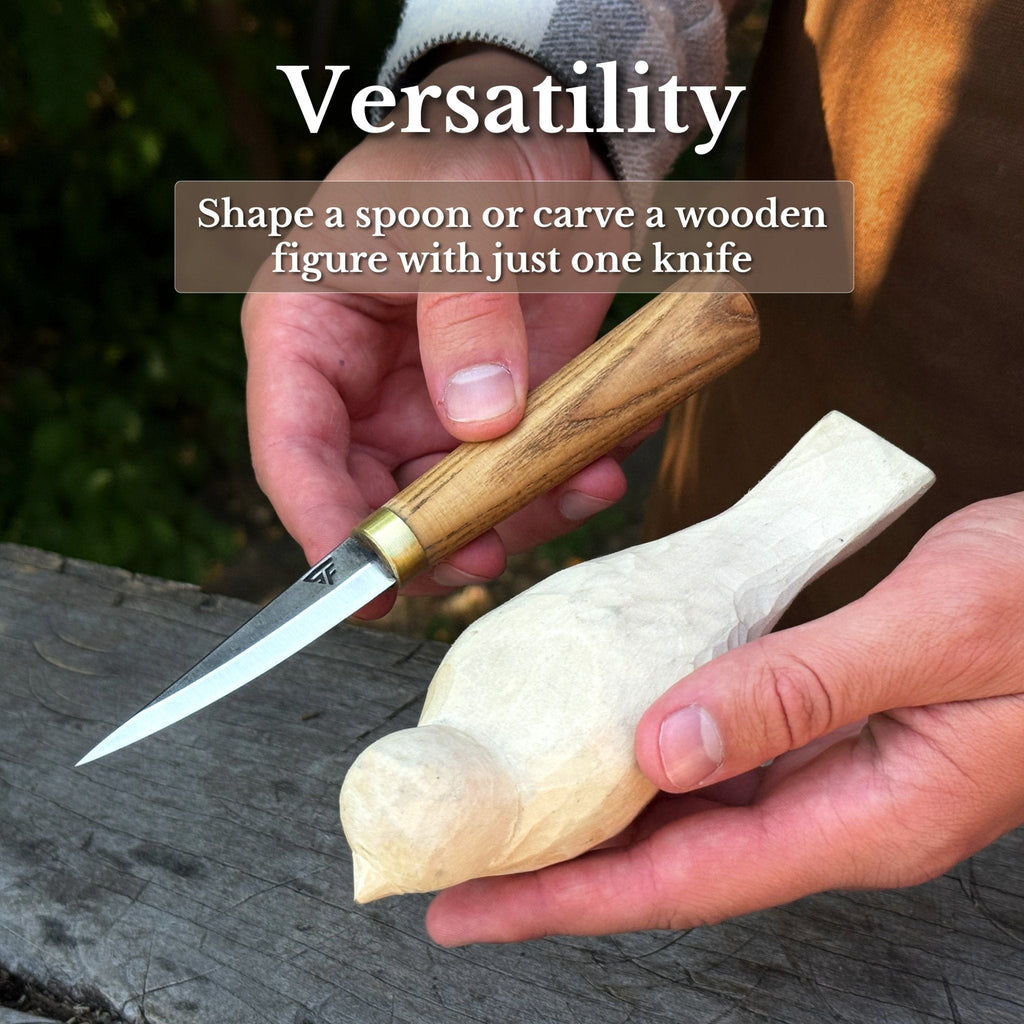 Sharky Forged Whittling Sloyd Knife — 2.95"